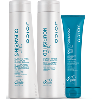 JOICO CURL PACK, SHAMPOO CONDITIONER Y ELASTIC STYLER