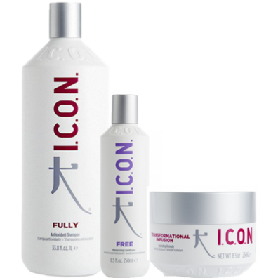 PACK ICON FULLY 1000 ML. FREE CONDITIONER E INFUSION