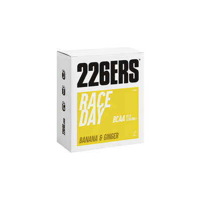 226ERS Caja de 6 Barritas Race Day BCAA Sabor Plátano y Jengibre
