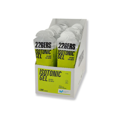 226ERS ISOTONIC GEL Caja 24 uds Lime