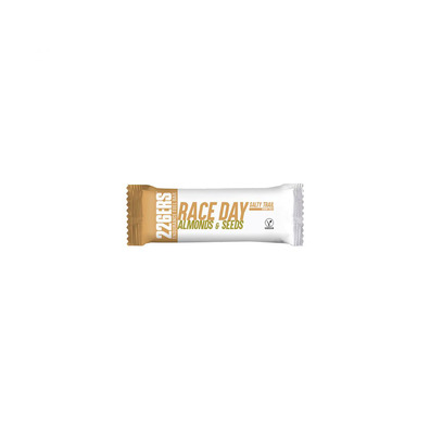 226ERS RACE DAY BAR SALTY TRAIL Caja 30 Uds ALMONDS & SEEDS 40g