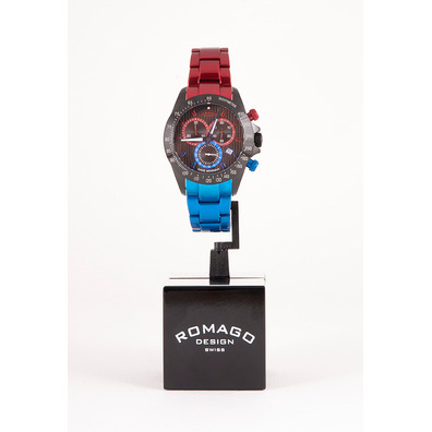 Romago Superléger Chrono Mujer Azul-Rojo