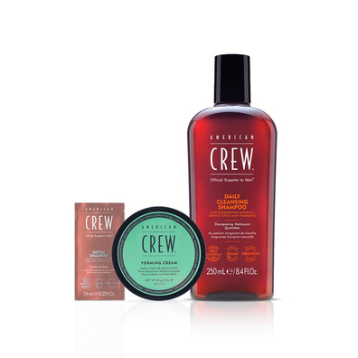 American Crew Pack Next Level Forming Cream Set