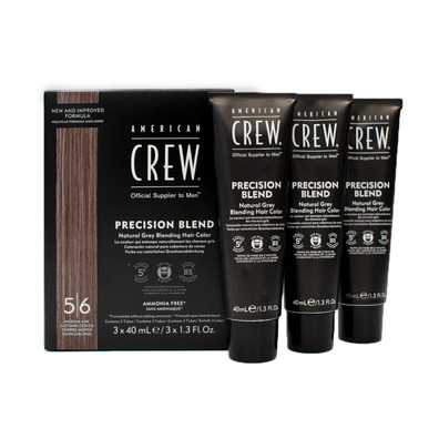 American Crew Precision Blend Castaño ceniza (5-6)