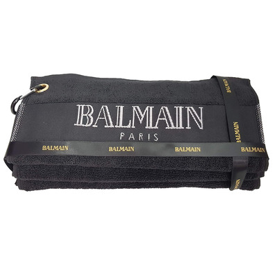 Balmain Black Session Towel (3pcs)