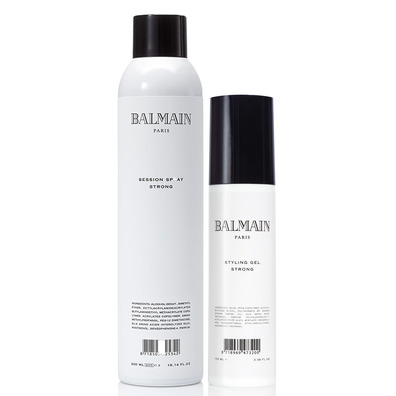 Balmain Session Spray Strong + Styling Gel Strong