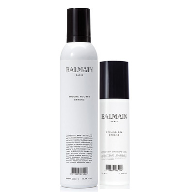 Balmain Volume Mousse Strong + Styling Gel Strong
