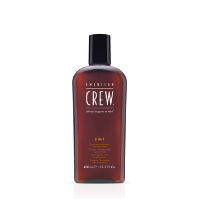 Champú Acondicionador American Crew 3-IN-1 450 ml.