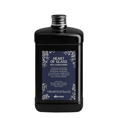 Davines Heart of Glass Rich Acondicionador Rubios 1000 ml