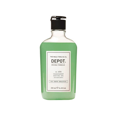 Depot No. 406 Gel de Afeitado Transparente 200 ml