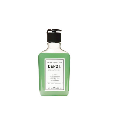 Depot No. 406 Gel de Afeitado Transparente 100 ml