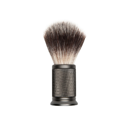 Depot No. 734 Vintage Anthracite Metal Shaving Brush