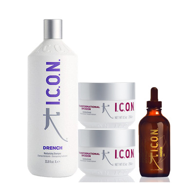 Icon Pack Drench1L + 2 Infusion + India Oil