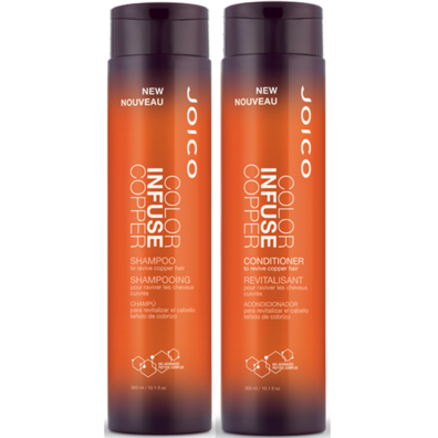 JOICO COLOR INFUSE COPPER CHAMPÚ Y ACONDICIONADOR