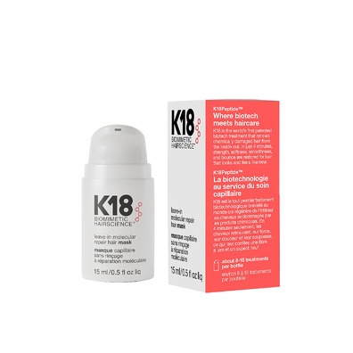 K18 Leave-in Molecular repair hair mask 15 ml
