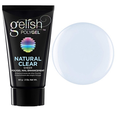 Morgan Taylor Gelish Polygel Natural Clear Sheer