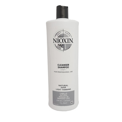 Nioxin 1 Champú Limpiador 1000 ml