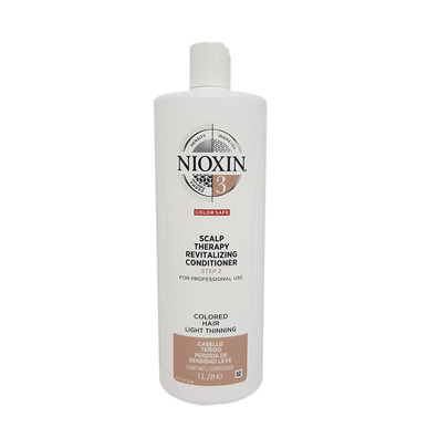 Nioxin + 3 + Cuero cabelludo + Revitalizar + Acondicionador 1000 ml