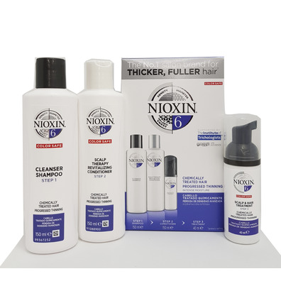 Nioxin Sistema 6 Kit 3 Pasos 300 ml