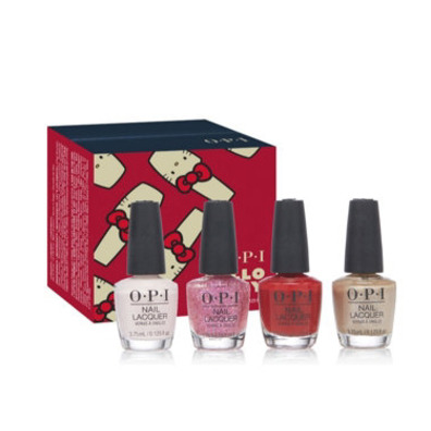 Opi Hello Kitty Nail Lacquer Mini 4 Pack