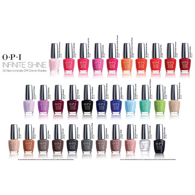 OPI INFINITE SHINE IS L02 FROM HERE TO ETERNITY