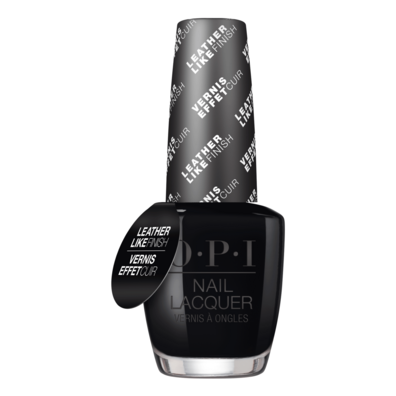 Opi Nail Lacquer Leather Grease is the World