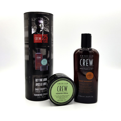 Pack American Crew Daily Shampoo + Forming Cream
