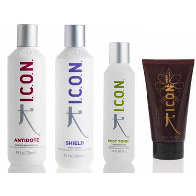 PACK ICON ANTIDOTE SHIEL POST TONIC INDIA CURL CREAM