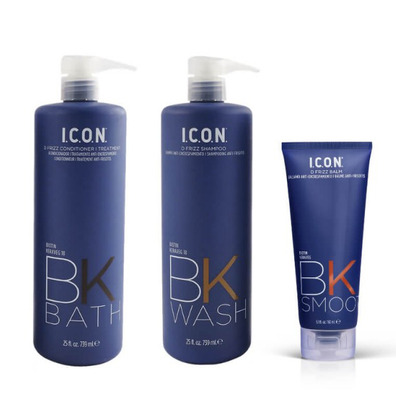 Pack Icon BK Wash + Bath 739 ml + Smooth 150 ml