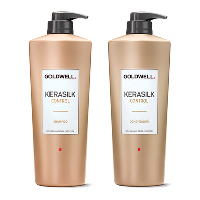 Pack Kerasilk Control Shampoo 1L + Conditioner 1L