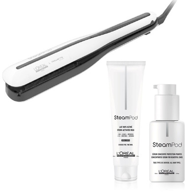Pack Steampod 3.0 + Tratamiento Cabello Fino