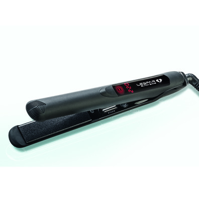 Plancha profesional Leopa-R Black Shine