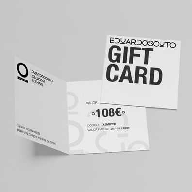 Tarjeta Regalo 108€