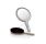 Balmain Silver Spa Brush & Hand Mirror