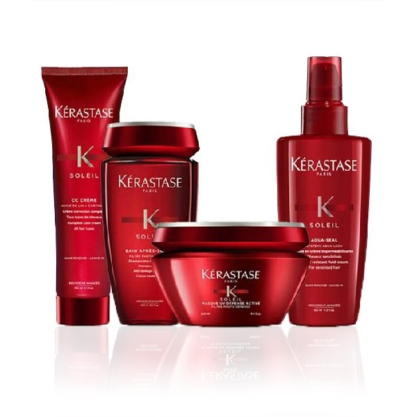 Productos solares para el cabello de la marca Kérastase