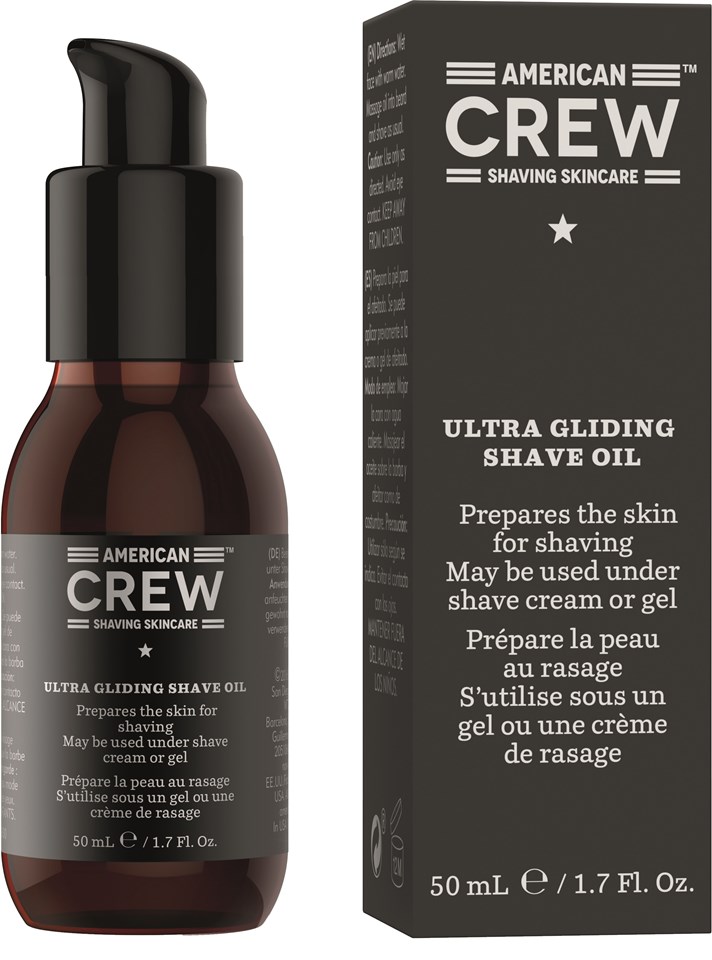 AMERICAN CREW HUILE DE RASAGE ULTRA GLISSE 50 ML