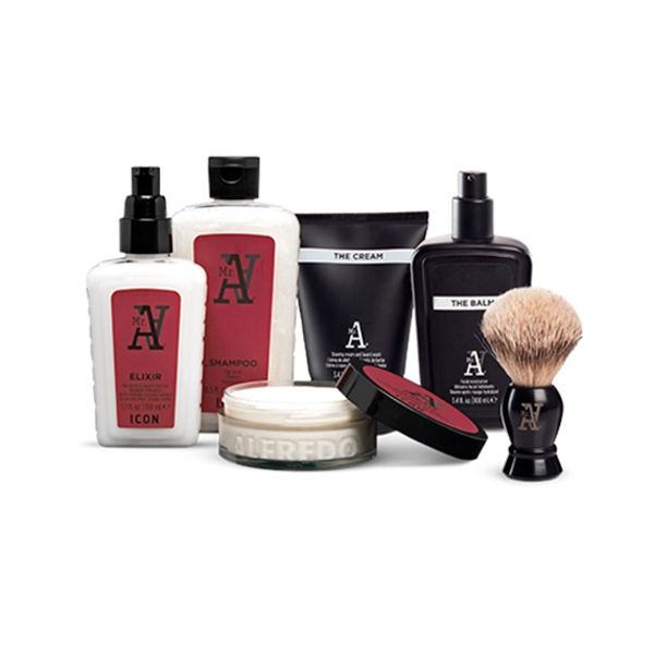 Productos para cuidado masculino Mr. A (MR Alfredo) de la marca I.C.O.N.