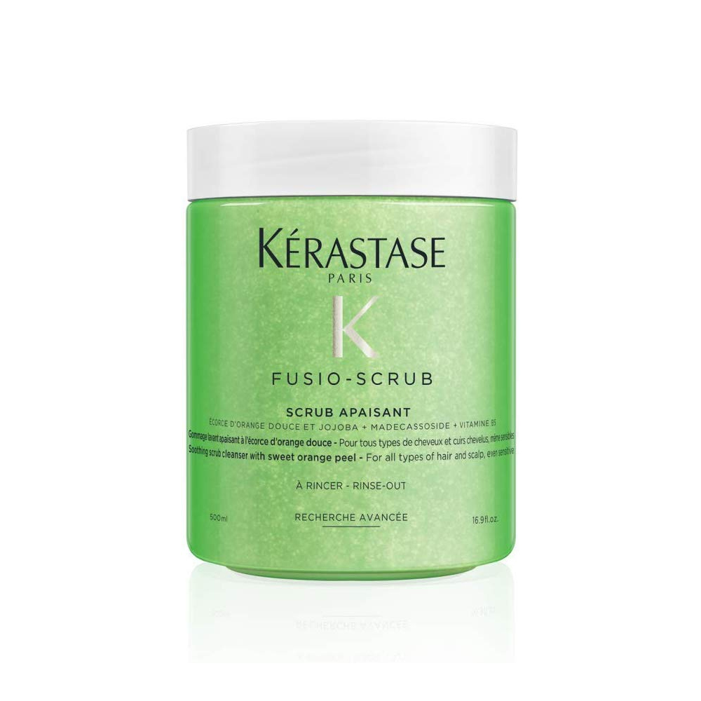 Kérastase Fusio-Scrub Apaisant - Exfoliante en gel calmante para cuero cabello sensible